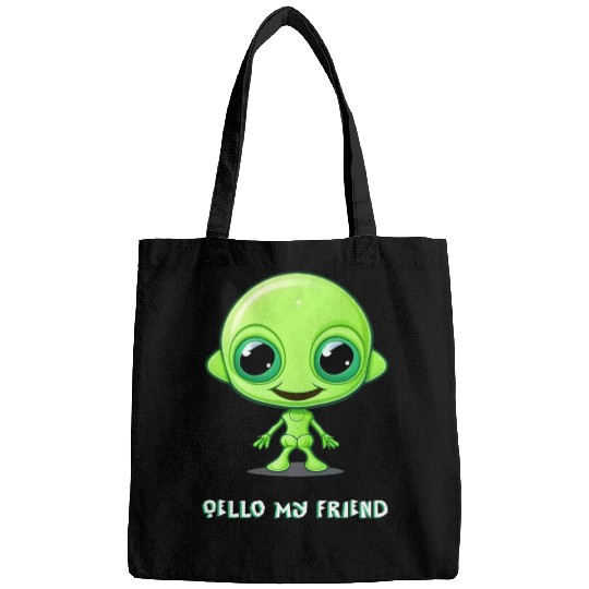 Cute alien Bags