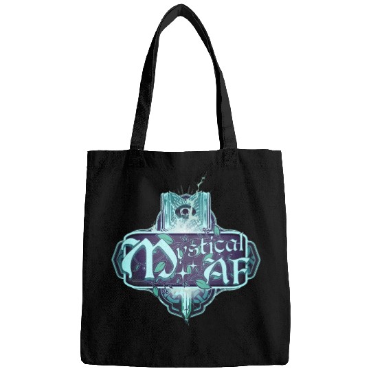 Mystical AF Spell Book and Mystic Eye Bags