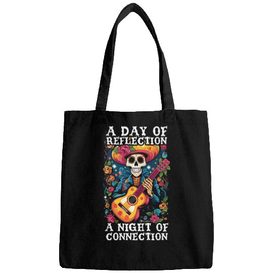 Dia De Los Muertos Sugar Skull Mexican Holiday Bags