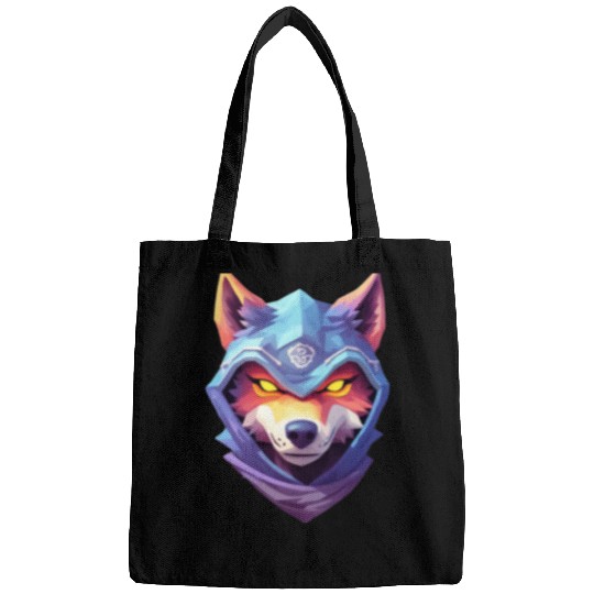 Hooded Alpha Wolf Ninja: Leader of the Night Bags