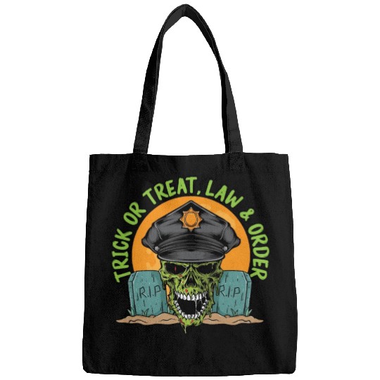 Trick or Treat, Law & Order Policeman Halloween Bags