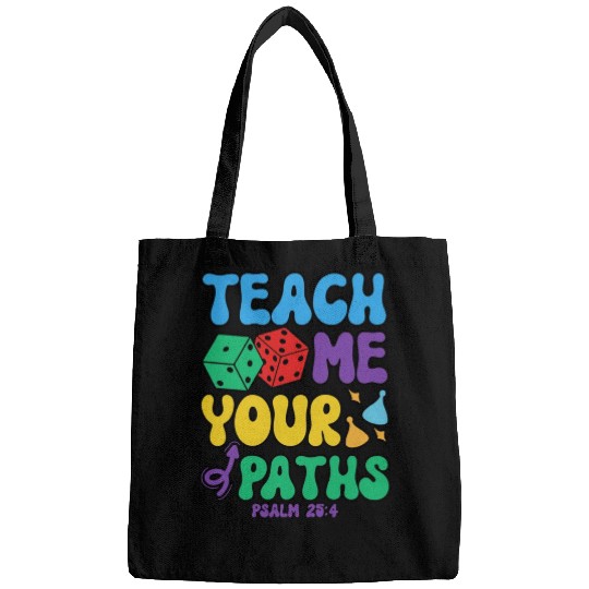 VBS Crew Teach Me Your Paths Psalm 25:4 Bible Bags