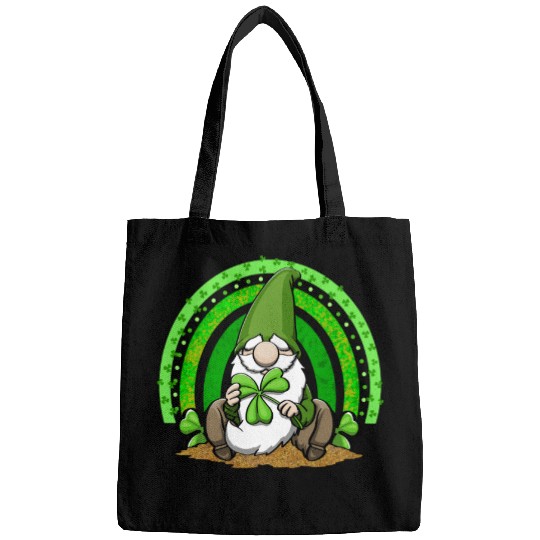St patrick Gnome Rainbow Bags