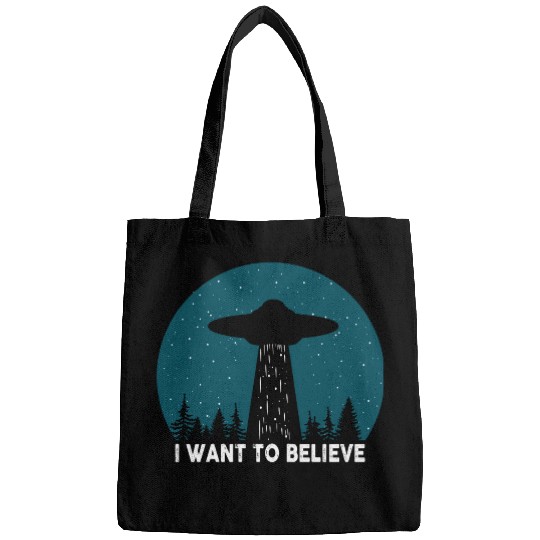 I Want To Believe World Ufo Day Bags