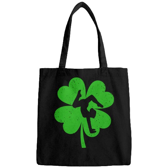 Gymnast St. Patrick's Day Irish Shamrock Bags