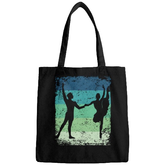 Ballet Dance Couple Vintage Ballerina Bags
