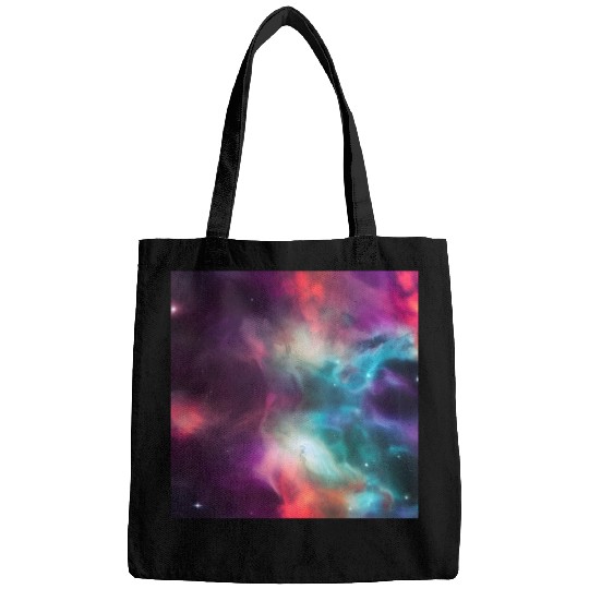 Galaxy nebula abstract design Bags