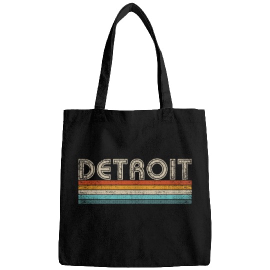 Retro Detroit 313 Motor City Bags Vintage 70s