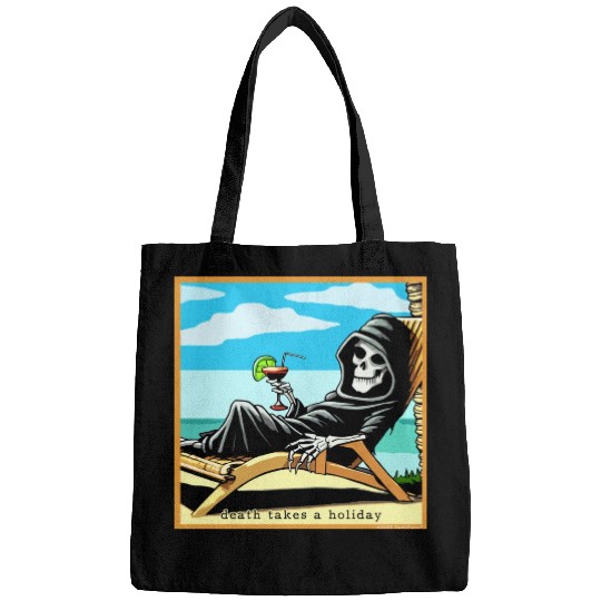 Death Takes A Holiday Bags