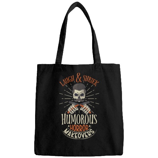 Horror Barber Spooky Hairdresser Hairstylist Hair Bags