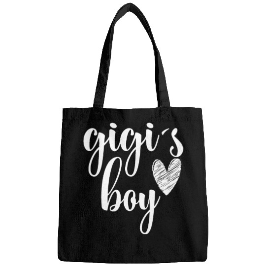 Funny Matching Gigi Boy for Grandma Whit Boy Bags
