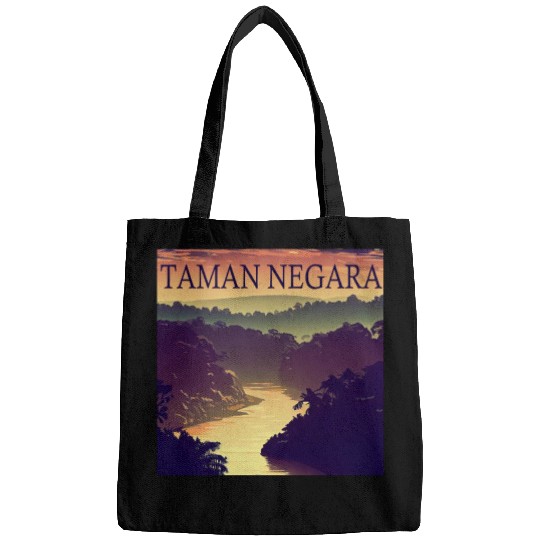 Malaysia Taman Negara National Park Sunset Warm Bags