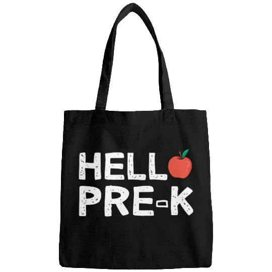 Hello Pre K Back To School Bags