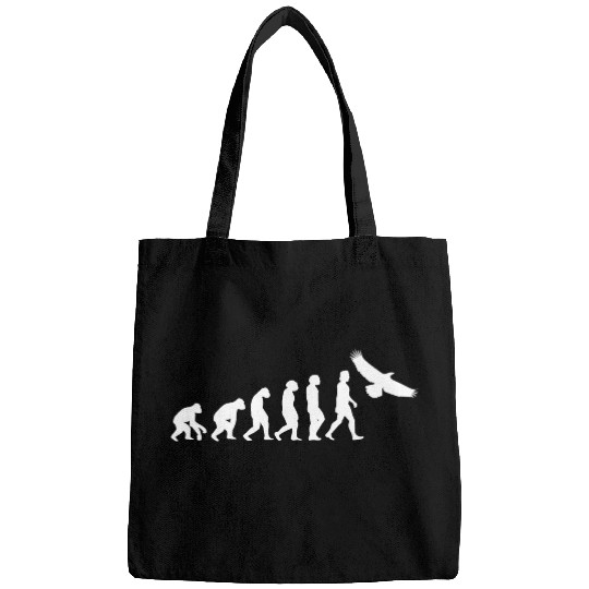 Eagle white evolution animals raptor bird Bags