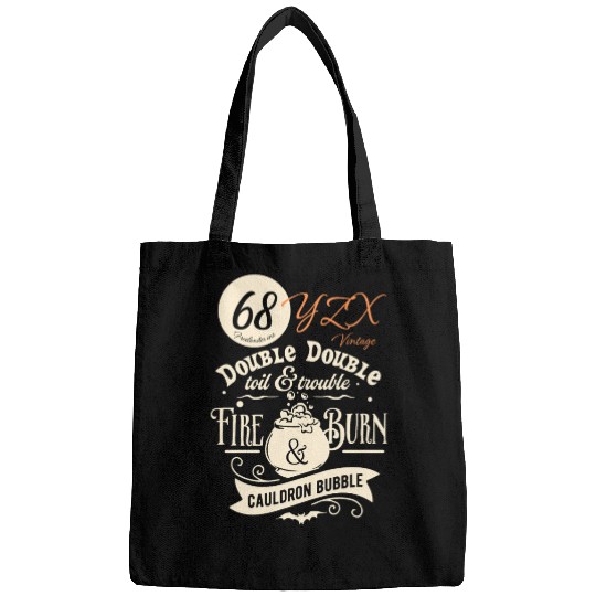 Fire burn vintage style Bags