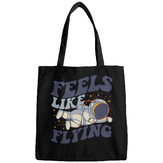 Feels Like Flying Spacecraft Cosmonaut Astronaut Bags