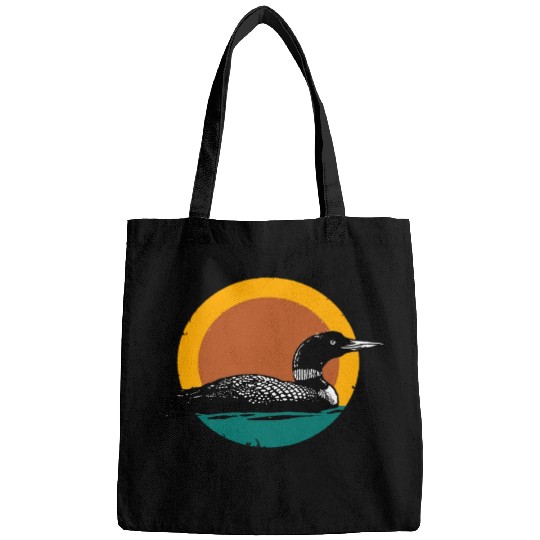 Loon Sunset Faded Look with Retro Colors Bags