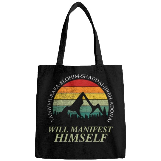 Yahweh - Will Manifest Himself Worshiper Inspiring Bags