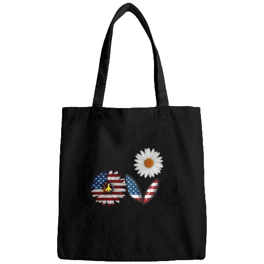 Love daisy solid Bags