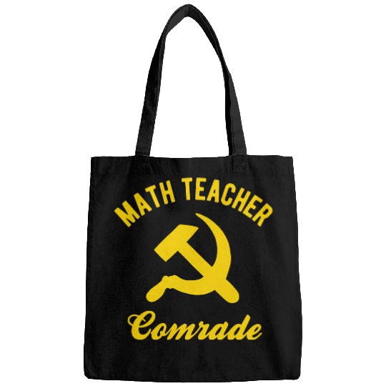 Communist Math Teacher Math Teacher Comrades Bags