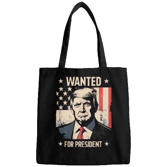 Donald Trump President Elections 2024 Retro Bags