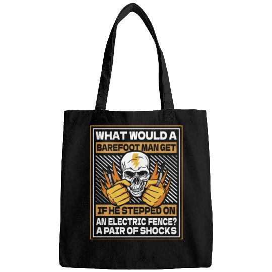 Electrician Skull Construction Electrician Bags
