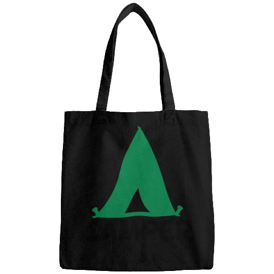 Camper tent green Bags