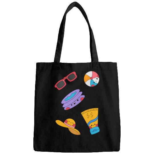 Cute Summer Pool Party Sticker Pack Bags