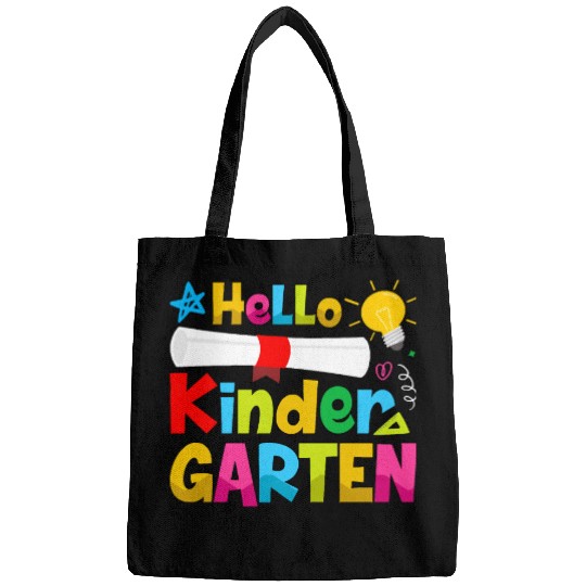 Hello Kindergarten Back to School Bags
