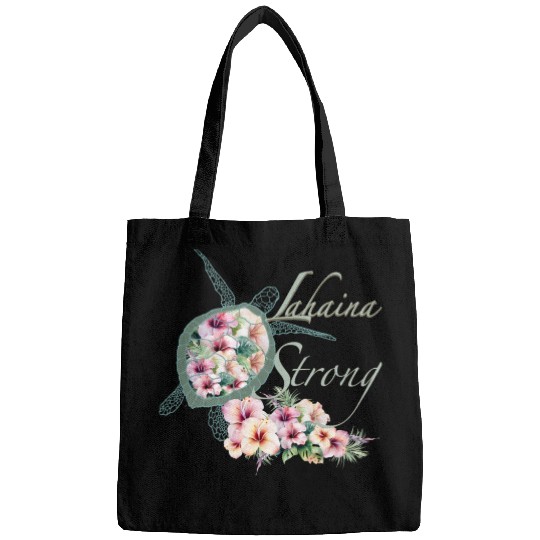 Lahaina Strong: Hibiscus and Sea Turtle Bags