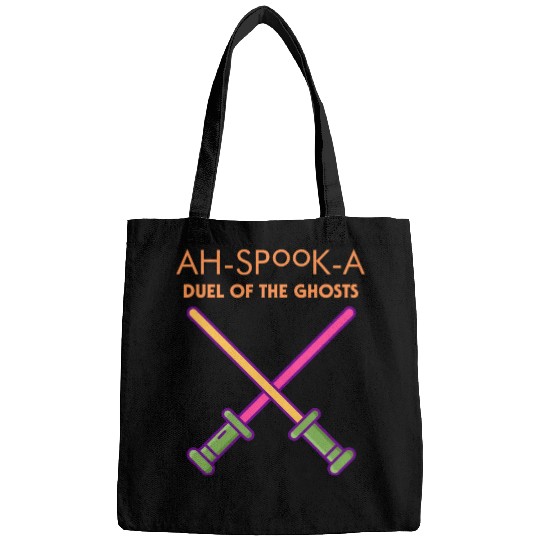 Ahs-Booka: Duel of the Ghosts Retro Halloween Bags