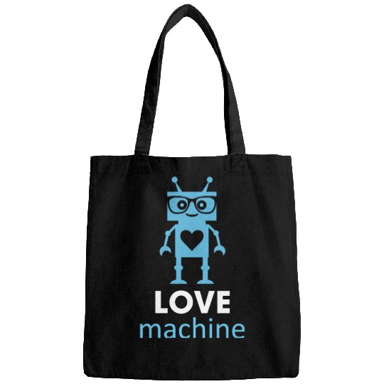 Love Machine Robot Bags