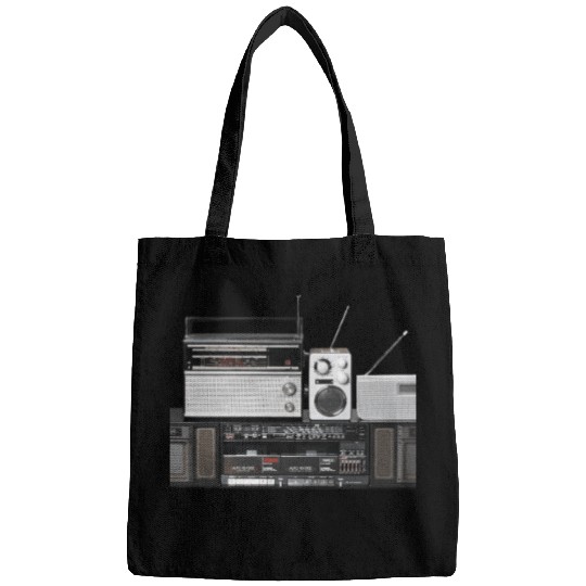Vintage 90s Tv Radio Statemnt Bags