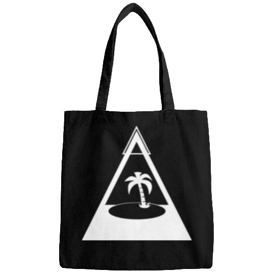 Palm Tree With Triangles Bags