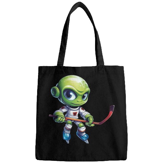 Alien hockey player Bags
