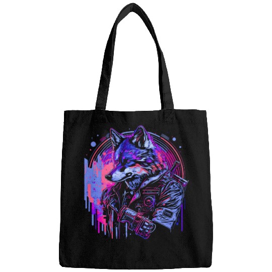 Neon Wolf Chronicles Bags