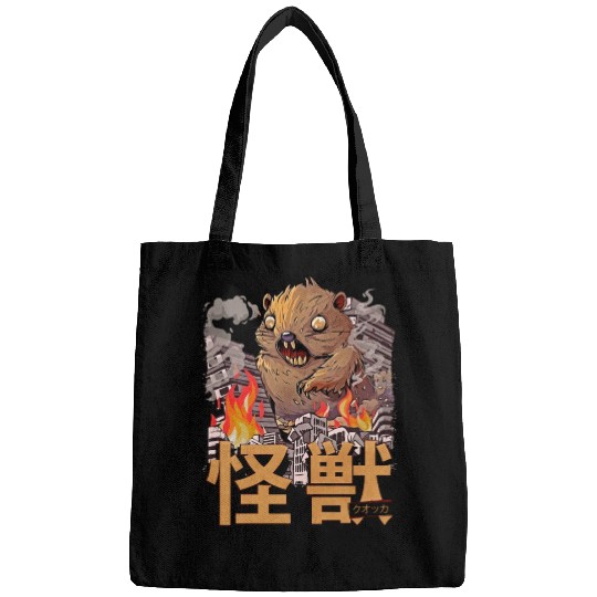 Kaiju Quokka Japanese Anime Monster Bags