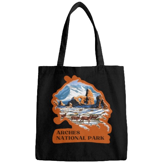 Arches National Park Stickers Bags