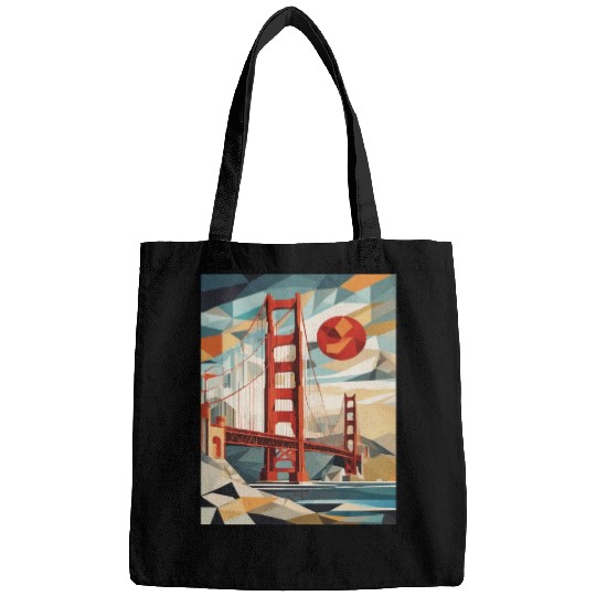 Golden Gate Bridge California Bags, Golden Gate