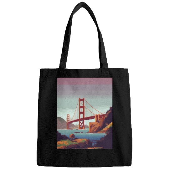 Golden Gate Bridge California Bags, Golden Gate