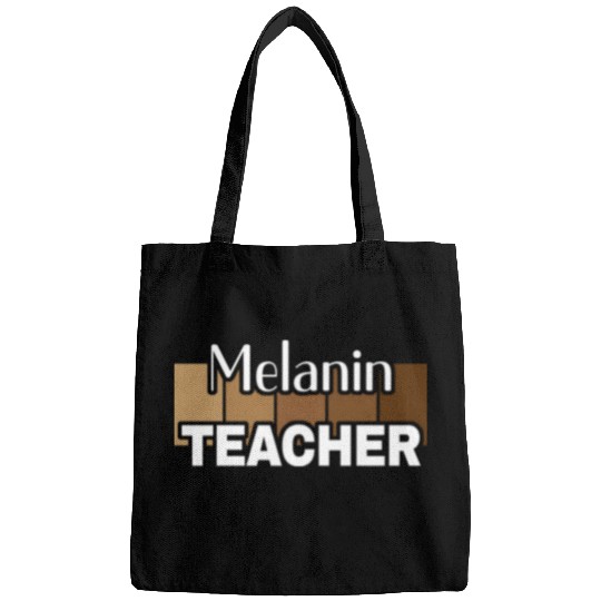 Melanin Teacher Life Afro Teacher African American Bags