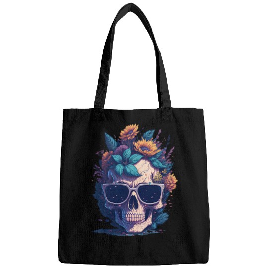 Floral Skull | C05 Bags