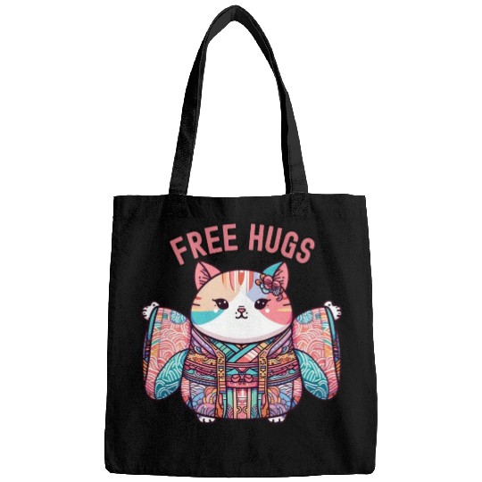 Free hugs from Japanese cat Bags