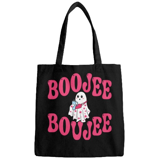 BooJee, Boujee, Boo Jee Ghost, Halloween, Bags