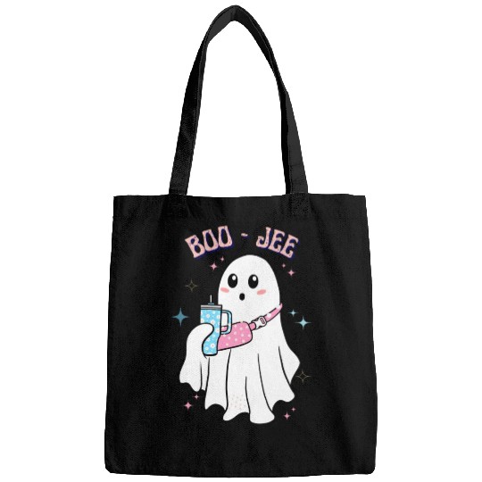 BOO-JEE Spooky Cute Ghost Halloween Costume Design Bags