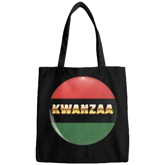 Embracing Kwanzaa: Red, Green, and Black Pride. Bags