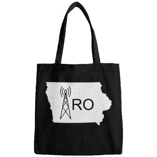 IRO Logo Grayscale Bags