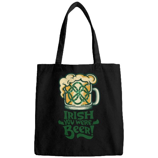 Irish you were beer Bags
