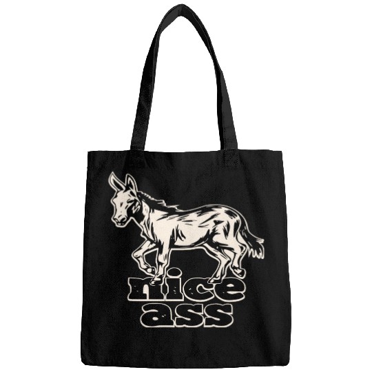 Nice Ass ©WhiteTigerLLC.Com LIKE US ON FACEBOOK Bags