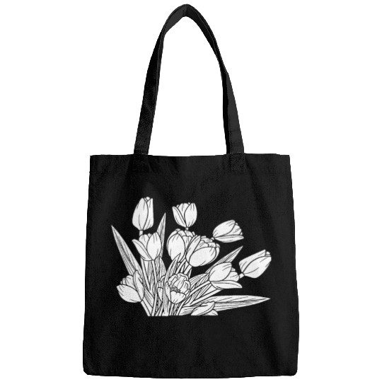 Tulip Gardening Bouquet Bags